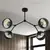 ჭაღი EMIBIG SPACE 4 E14 4x MAX 40W BLACK STRIPE