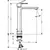 High basin mixer Hansgrohe 72580670