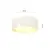 ჭერის სანათი EMIBIG ASTON 3 E27 3x MAX 60W თეთრი ოქროსფერი