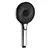Shower head Rubineta Imperia BK