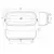 Artificial stone bath Vayer CITIZEN SERPENS 165X75 cm