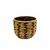 ქოთანი მოწნული Mega Collections Loftier ZigZag Brown D31.5H60