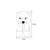 Игрушка для собак Flamingo PUPPY PLUSH DOG BROWN 17см