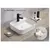 Washbasin Pate Square 78574(45) Glossy white
