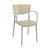 Armchair gray-brown Lisa 82x53x54 cm