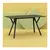 Table black MAX DÉCOR 74x140x80 cm