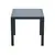 Table dark gray Orlando 75x80 cm