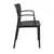 Armchair black Lisa 82x53x54 cm