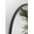 Mirror with LED light Elita 60 black