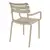 Armchair Paris 84x59x58 cm gray-brown