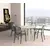 Armchair black transparent 053 Arthur 91x45x56 cm