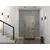 Door metal external opening Steelline S-266 950х2200mm L MDF 12mm stone dark gray