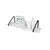 Decorative bracket REI 2-1078.2318 18P 20x195x260 mm black