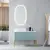 Cabinet with washbasin stand Denko Selanik 105 Turquoise Blue