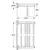 Towel shelf Grohe BAU COSMOPOLITAN MULTI-TOWEL 40462001