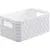 Basket Rotho A5 COUNTRY white 6l