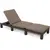 Chaise longue wicker KETER brown 195x65x25,5