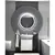 Bathroom furniture with washbasin Nice Loft 50 grey/white Solo 50 cm
