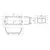 Artificial stone bath Vayer Gemini 146.2x73.9 см