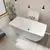 Artificial stone bath Vayer Gemini 146.2x73.9 см