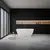 Artificial stone bath Vayer Gemini 146.2x73.9 см