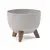 Горшок цветочный Lamela Bowl ROMA 330 jumper 12,4л кремовый