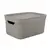 Storage basket with lid Rotho DECO 5L cappuccino