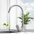 Kitchen faucet Rubineta Swan-33 ST Inox  with controller