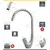 Kitchen faucet Rubineta Swan-33 ST Inox  with controller