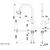 Kitchen faucet KFA Morganit chrome