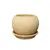 Flower Pot-Sphere Ceramic Silk Beige 9.0l