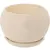 Flower Pot-Sphere Ceramic Silk Beige 1,4l