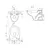 Wall hung toilet white Cersanit MZ-DELFI-PL