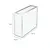 ქოთანი პლასტმასის EDA Plastiques LOFT L VOLCANIA 78,5 X 29,5 X 60სმ 46ლ