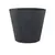 Plastic flower pot Scheurich SCHWARZ GRANIT 49/242 CONEO 49