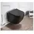 Wall hung toilet Pate B2342MB Rimless Matt black