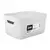 Storage basket with lid Rotho DECO 5L white