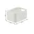 Storage basket Rotho 2L COUNTRY A6 white