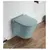 Wall hung toilet Pate B2330MLG Rimless Matt Aqua green