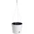 Горшок пластиковы для цветов Prosperplast RATO ROUND DRTW S449 6.5 л белый