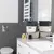 Storage basket with lid Rotho DECO 16L white