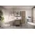 Hanging cabinet with washbasin Martat Mona 55