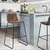 Bar stool 90 cm other NANDEZ SUEDE 8PCS