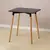 Table black 60x60x74 cm