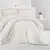 Bed linen set white 160x220 cm