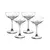 Set of champagne glasses Pasabahce TIMELESS 9440236 4pcs 255ml