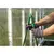 Garden pole Bradas 2x240 cm - steel, polyethylene coated