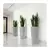Flower pot grey Lamela LILIA ECO 29,5 l