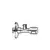 Angle valve Albertoni 1/2x3/8 with handle