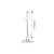 Floor lamp Rabalux Gamma 15W 2700K 4555 h1740 white
